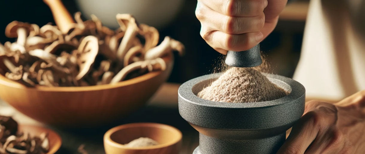 The Making of Mushroom Powders