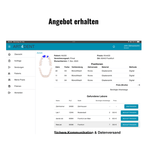 Angebot erhalten - PIXEL.dental Shop