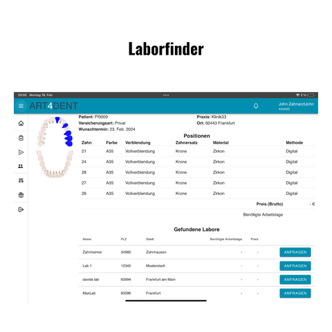 Laborfinder - PIXEL.dental Shop