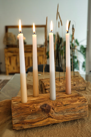 Kerzenständer aus Altholz: Jetzt kaufen bei AndersUndSo