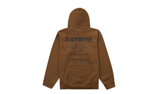 さらに値下げ！ Supreme in Worldwide Hooded Sweatshirt size L