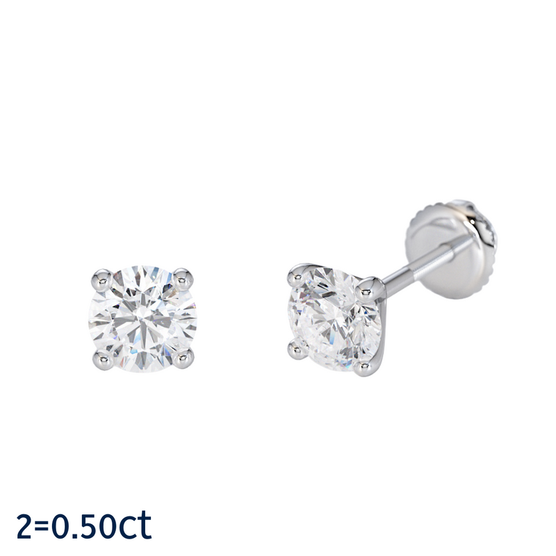 buy diamond stud earrings