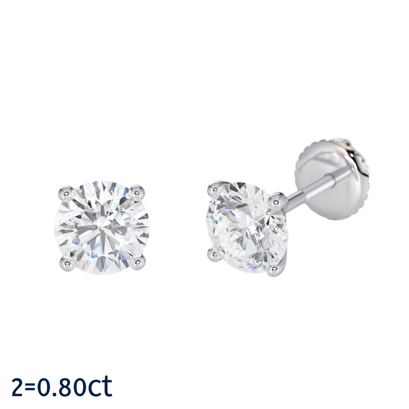 buy diamond stud earrings