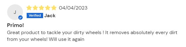 Primo wheel cleaner customer review