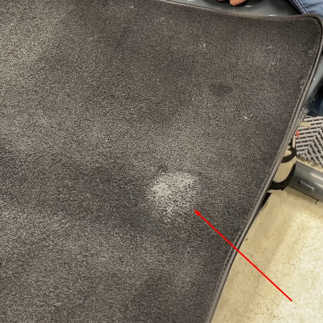 Tough stain on carpet