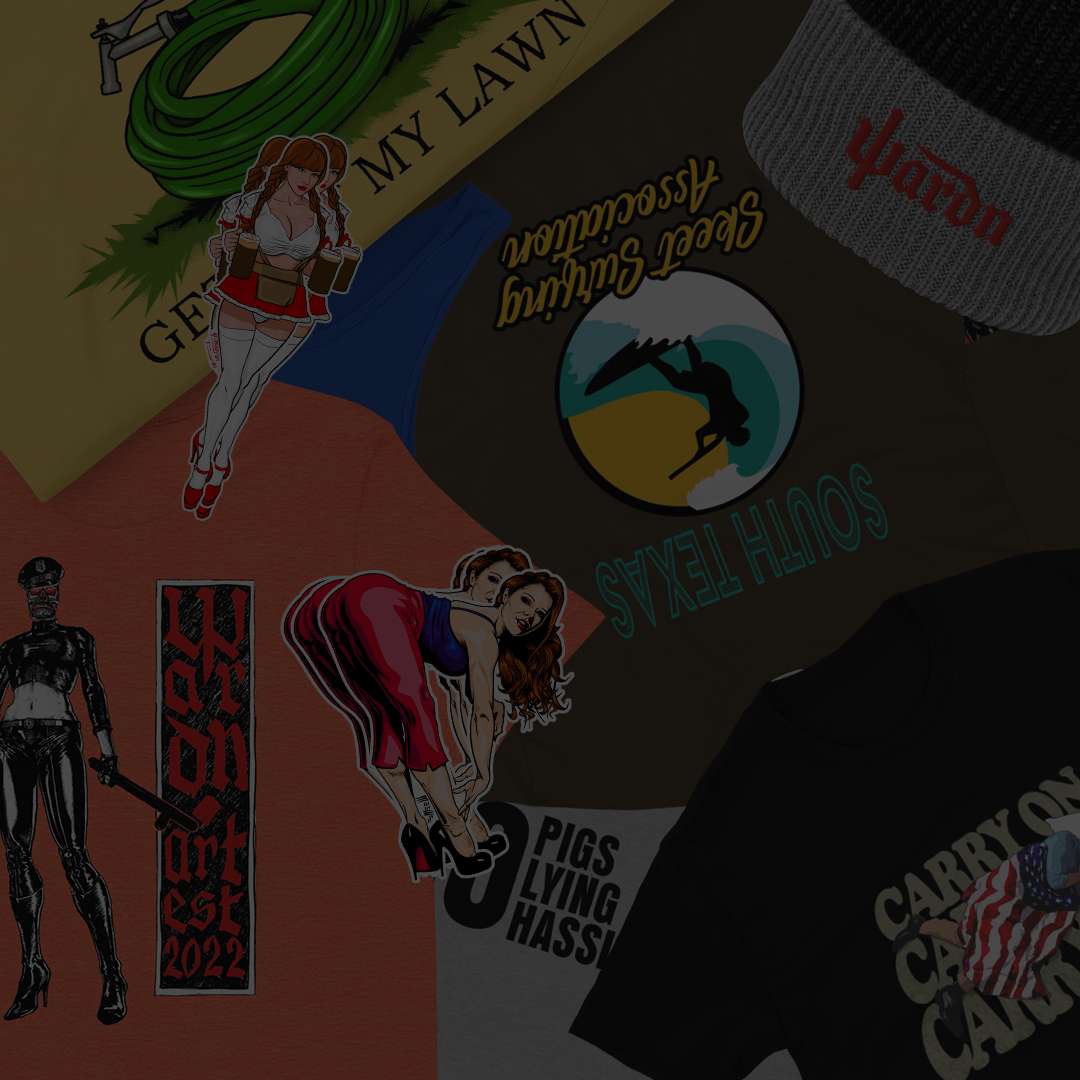 APPAREL AND STICKERS