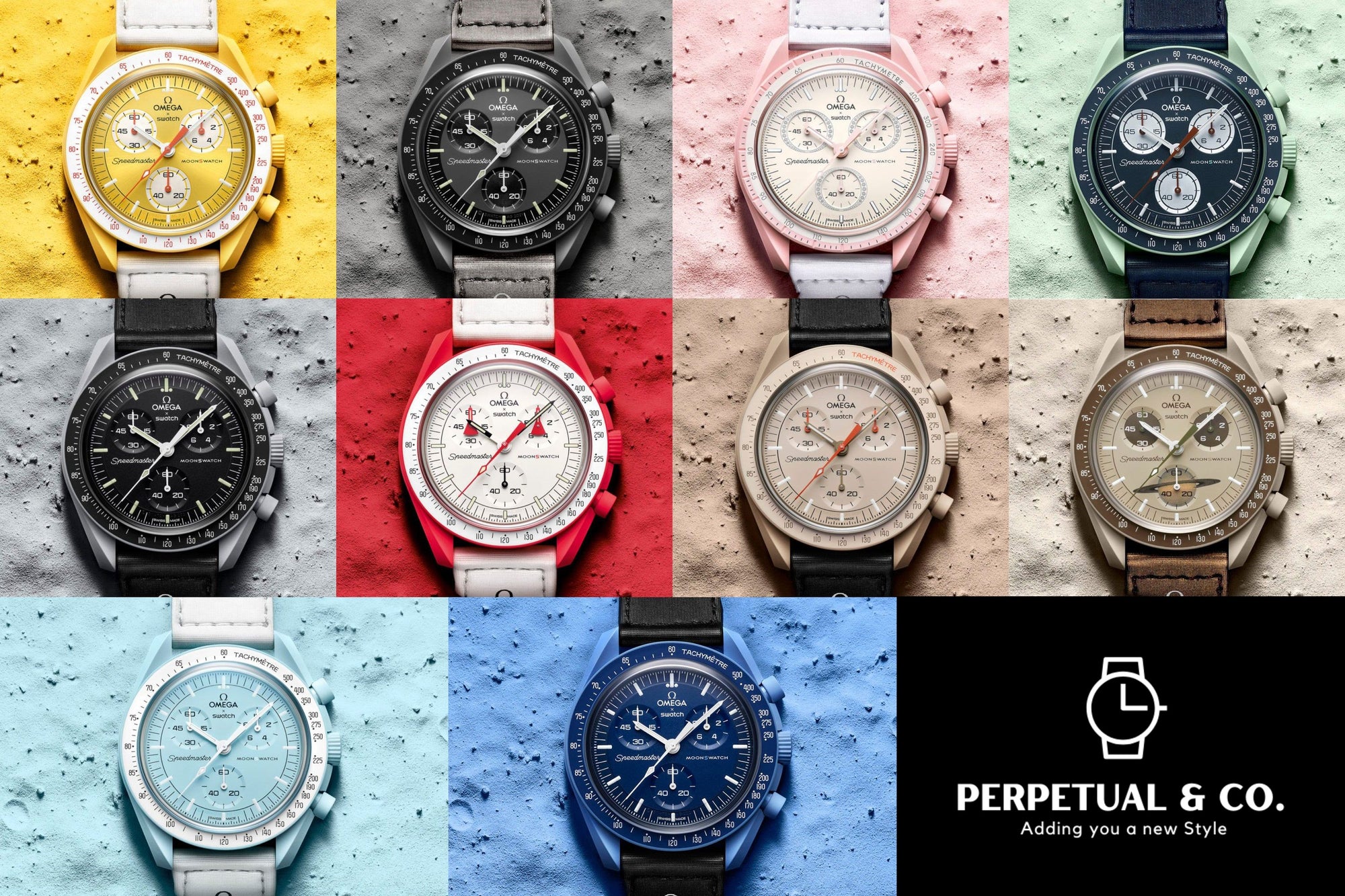 Omega x Swatch - Perpetual & Co Watches