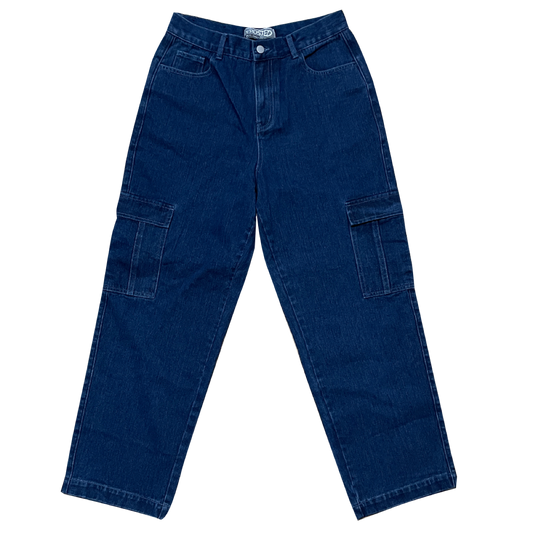 Cargo Jeans V5 in Light Blue