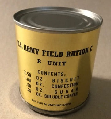 WW2 C Type Field Ration Cans (Full Day Ration Set) Reusable| Frontline ...