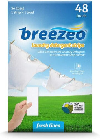  Breezeo Laundry Detergent Sheets