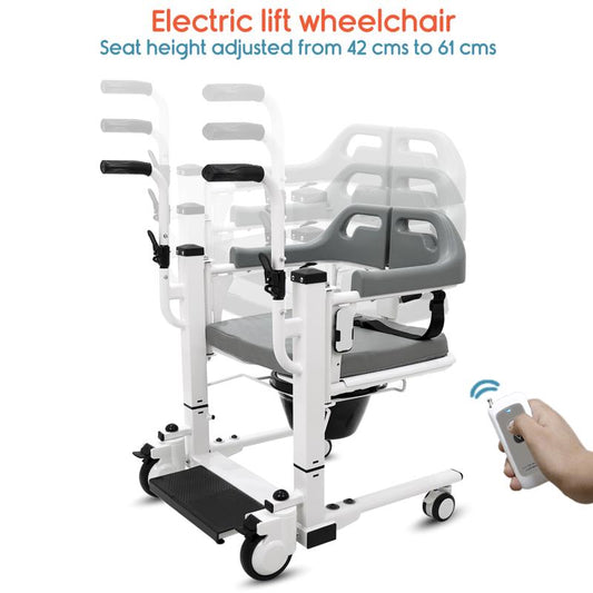KosmoCare Premium Imported Patient Lift & Transfer Wheelchair For Bedridden  Patient