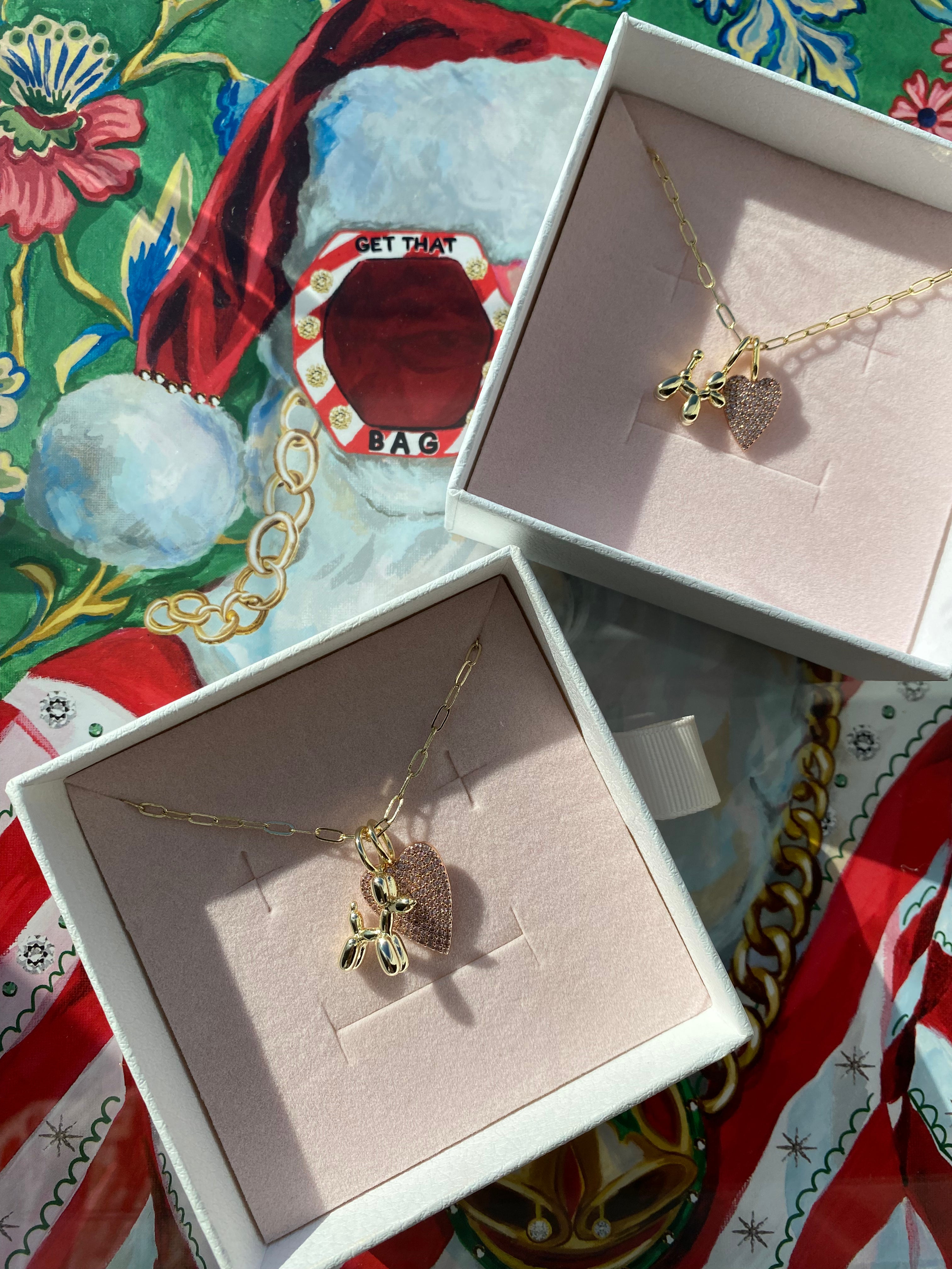 Gift Set - Puppy Love Charms and Chain Set