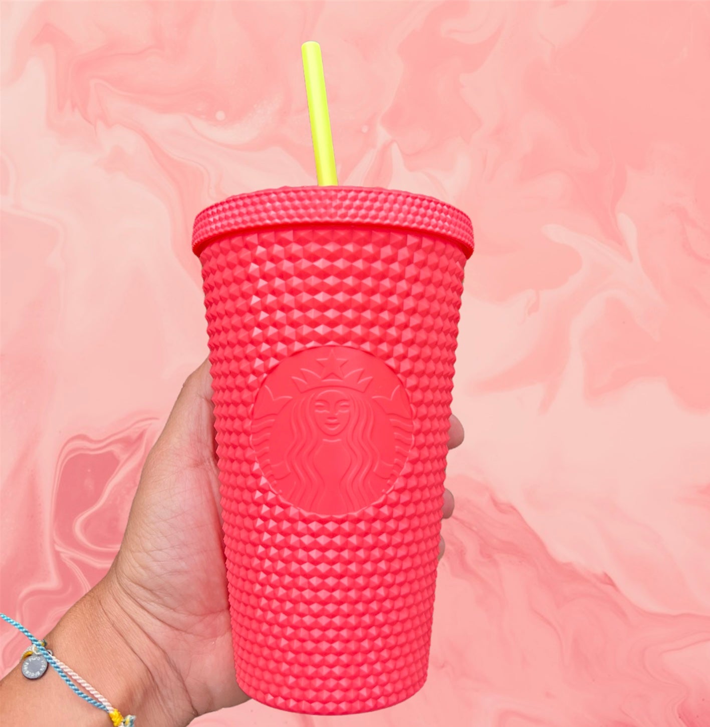 spiked starbucks tumbler