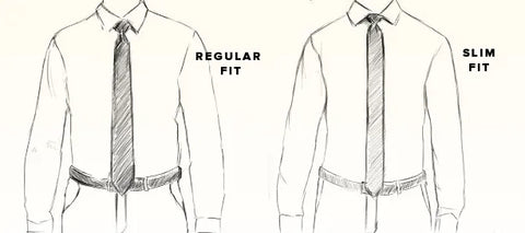 The Difference Between a Slim and Regular Fit Shirt