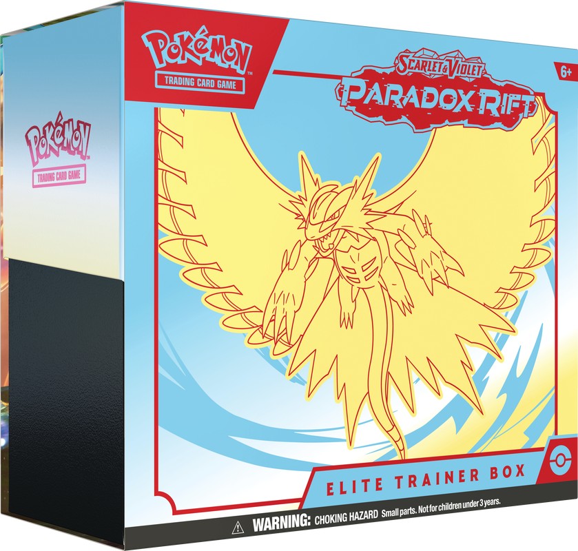 Pokemon Scarlet and Violet 4 Paradox Rift Elite Trainer Box