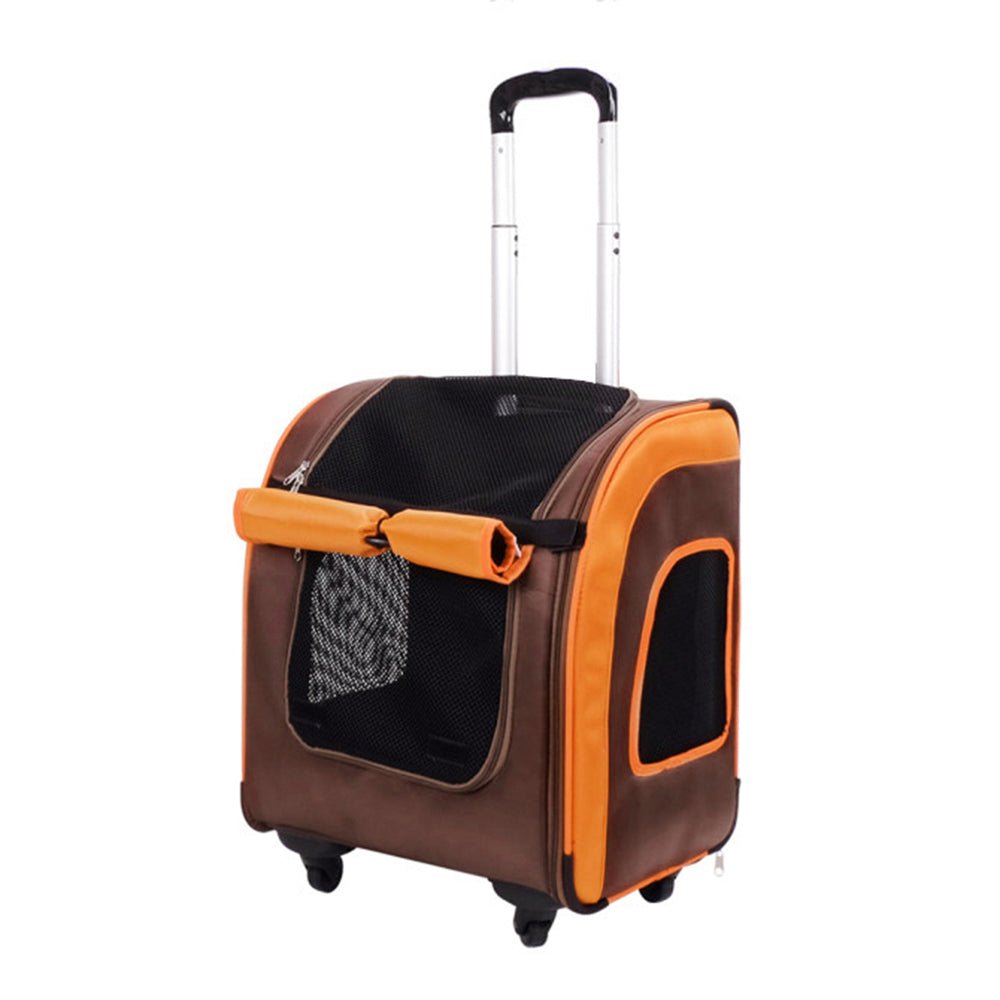 Ibiyaya Liso Backpack Parallel Transport Pet Trolley - Slate