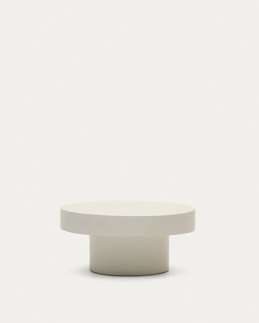 Kave Home Kave Home Salontafel Aiguablava, Coffee table rond Ø 66 cm