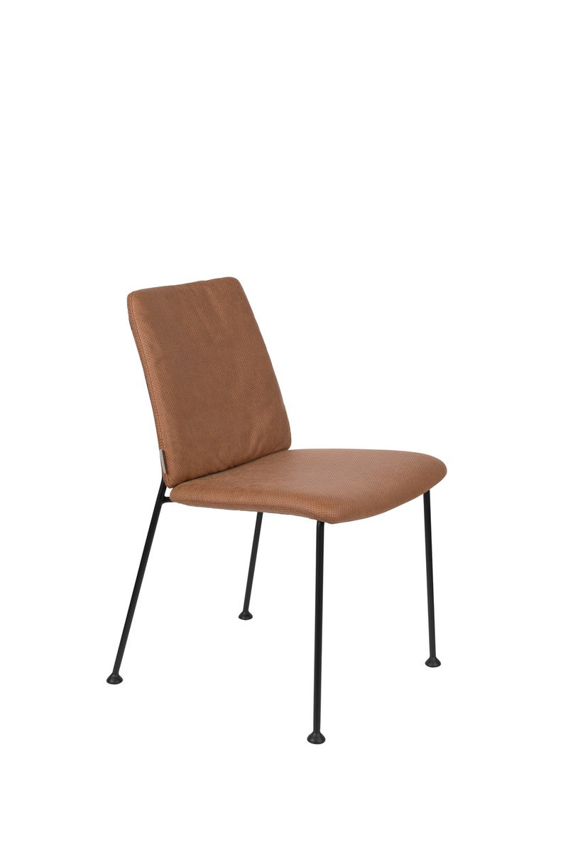 ZUIVER CHAIR FAB BROWN