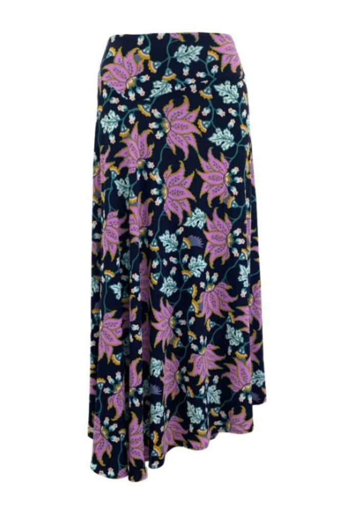 Buy Floral Oriental Midi Skirt - Leina and Fleur | RELOOP