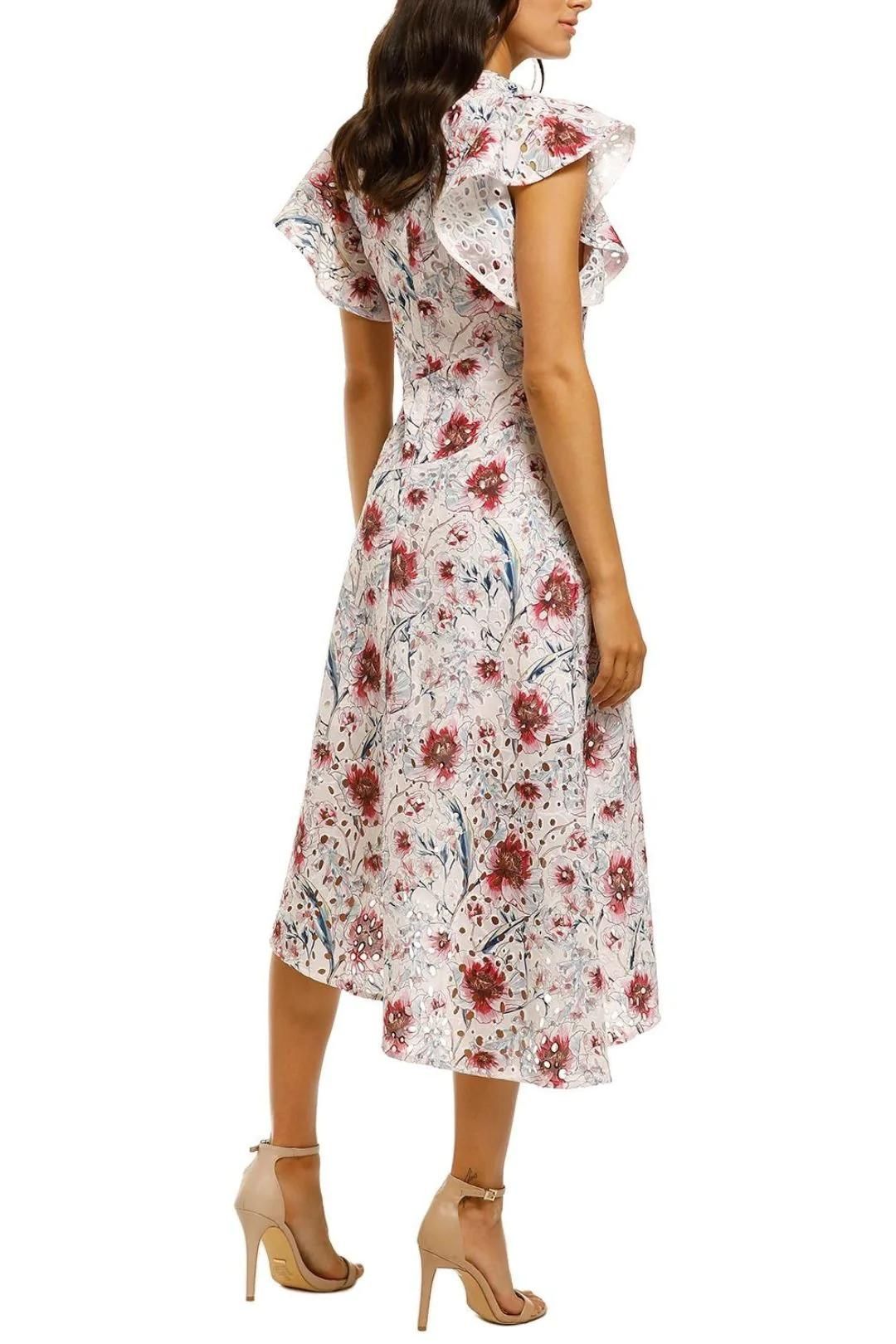Floral print Talulah midi dress for Women - Reloop – RELOOP