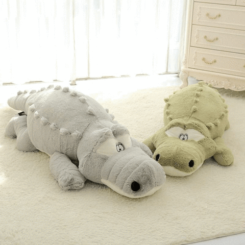 Plush-crocodile-giant-xxl-soft toy-pillow