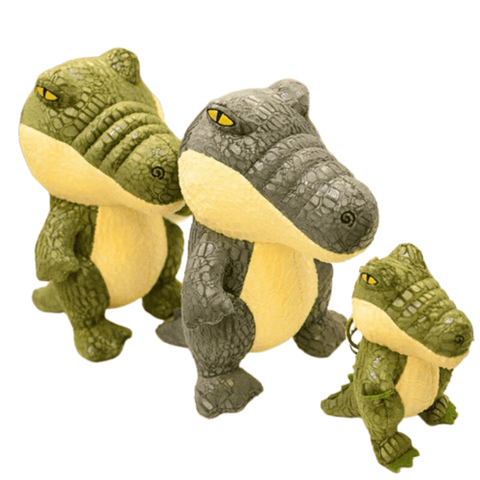 Soft toys-Crocodiles-green-cute-kawaii-25cm