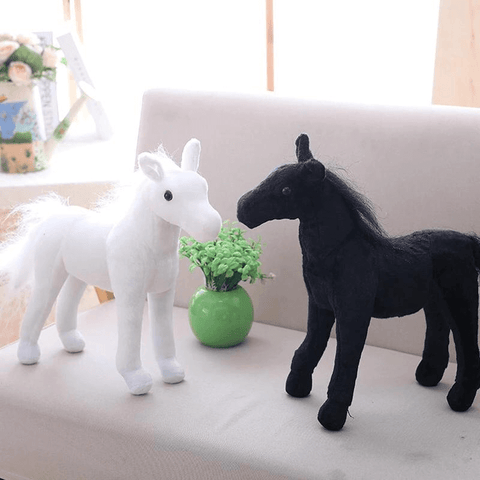 peluche de cheval kawaii