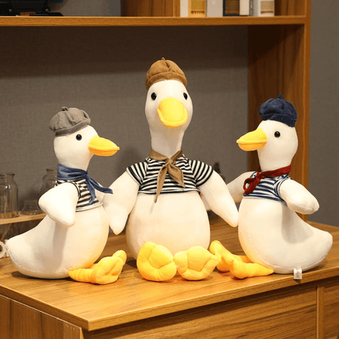 Three-cute-stuffed-goose