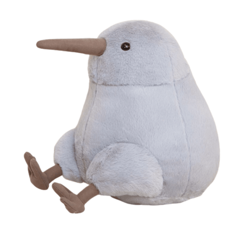 oiseau-peluche-assis-gris-avec-bec-marron