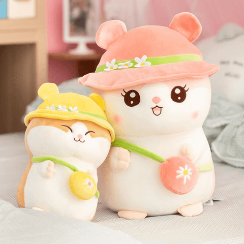 deux-hamster-kawaii-jaune-et-rose-en-peluche