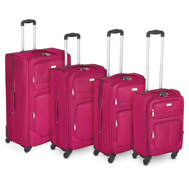 Set of 4 Lightweight Travel Luggage - Best Quality Suitcases