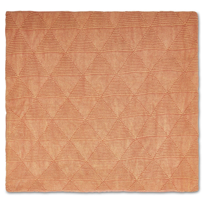 Pink Triangles Cushion Cover - 40cm x 40cm 8714165573850 only5pounds-com