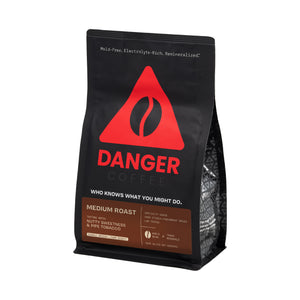 Medium Roast Whole Bean Remineralized Coffee - Danger Coffee