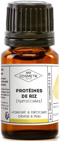 Protéines de Riz hydrolisées - 100% Pure et Naturelle - MY COSMETIK