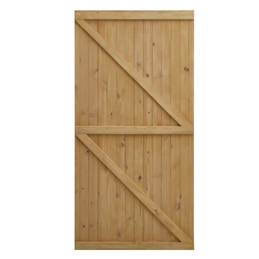 91CM Wide Pine Wood Garden Gate with Latch