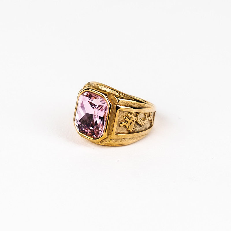 Rose Quartz Ring – Solaced