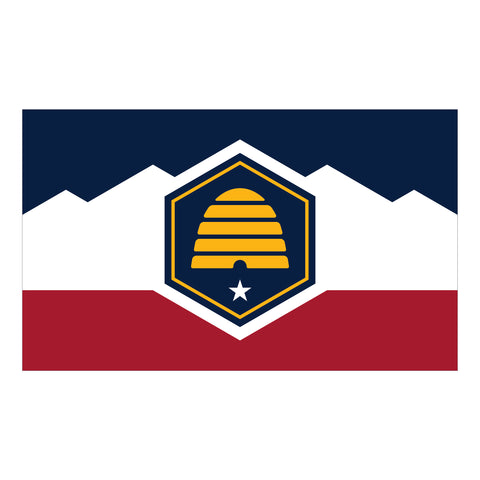 Utah State Flag New Design for 2024