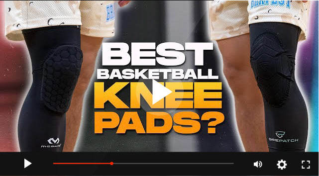Basketball knee pads performance review by JAHRONMON (McDavid vs Gamepatch)