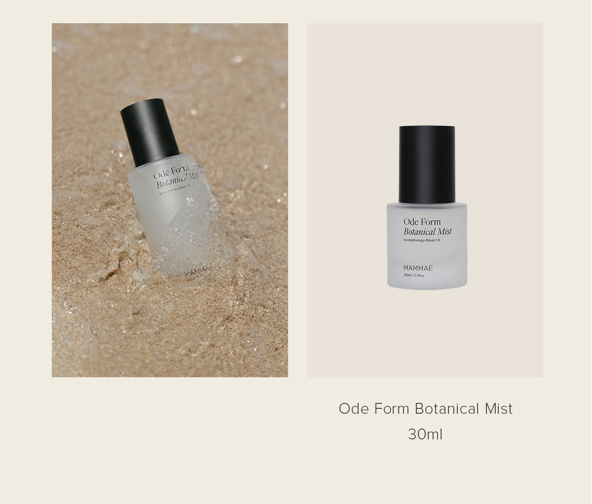 Mammae Ode Form Botanical Mist 100ml and 30ml Limited Edition Mini