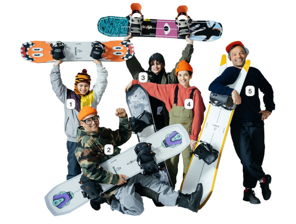 bataleon Snowboards family