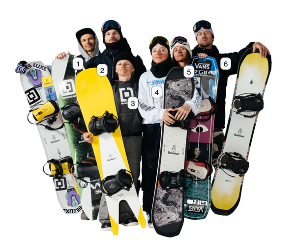 Bataleon Snowboards 2024 pro riders