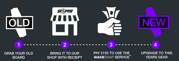WakeSwap - Wakeboards Trade in program