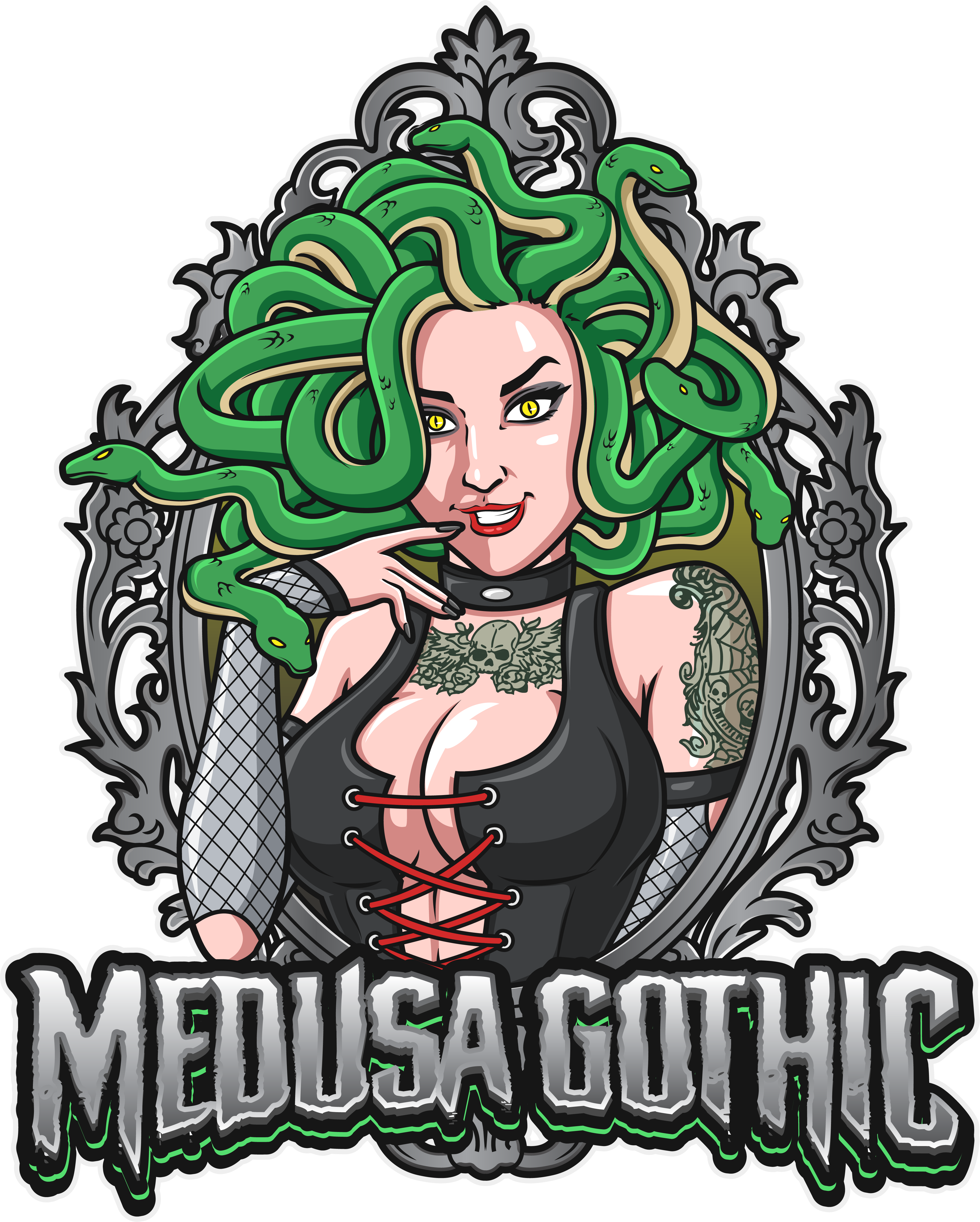 Medusa Gothic Logo TM