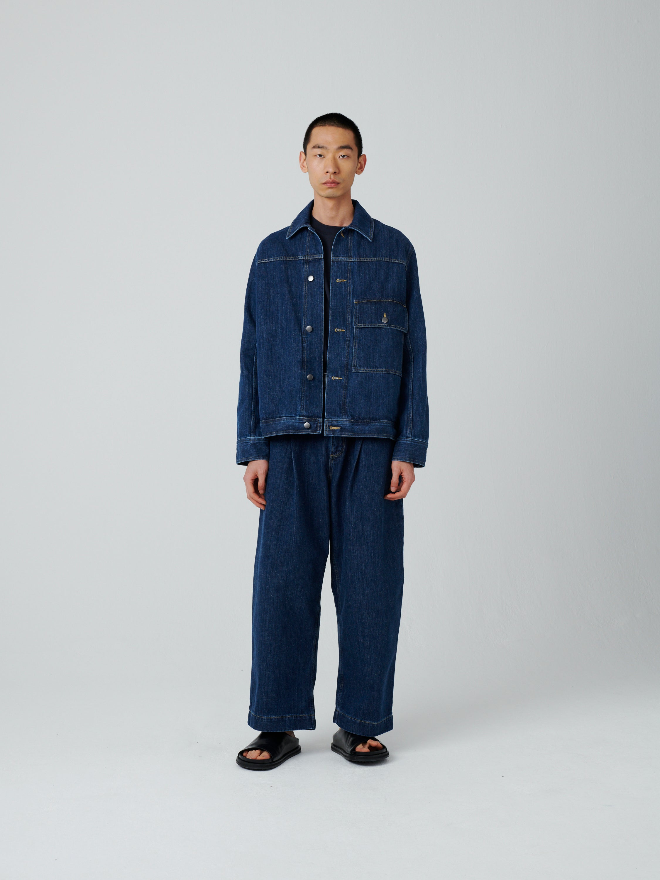 STUDIO NICHOLSON PYAD DENIM Indigo XS - パンツ