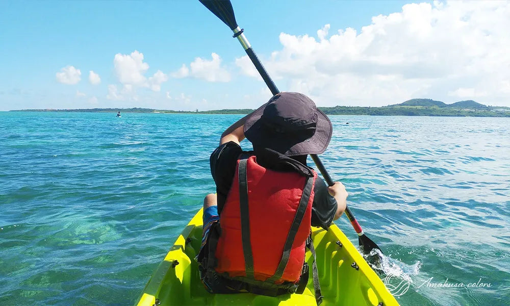 シーカヤックで海上散歩♪