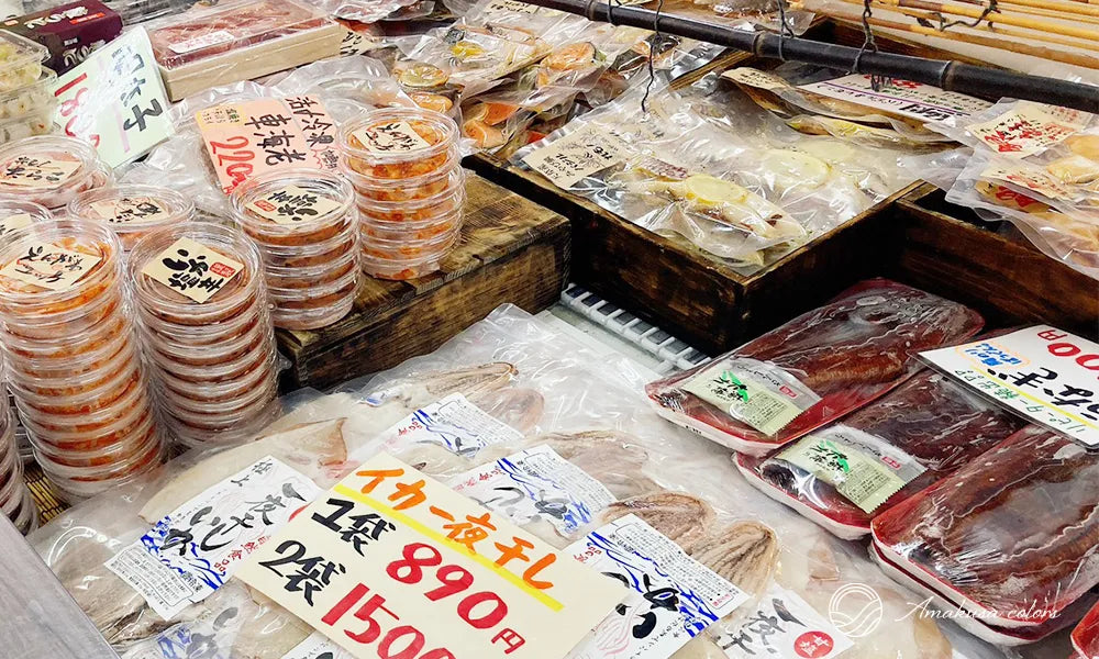 珍しいお魚がずらり