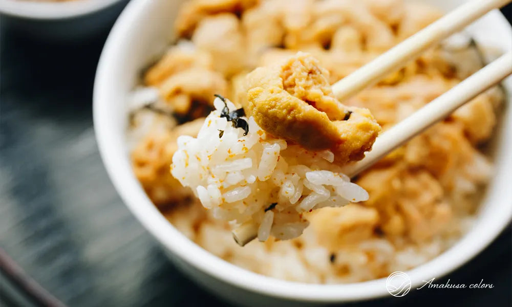 「ウニ丼」おすすめの食べ方