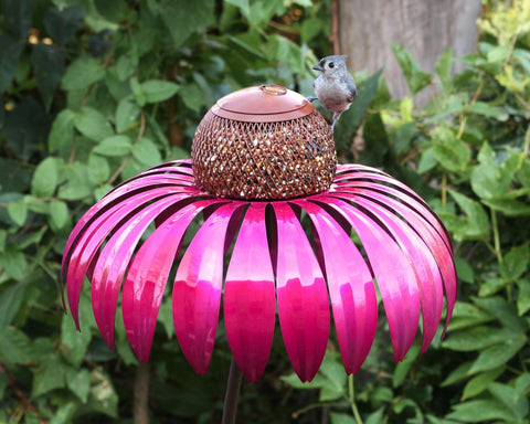 Coneflower Bird Feeder