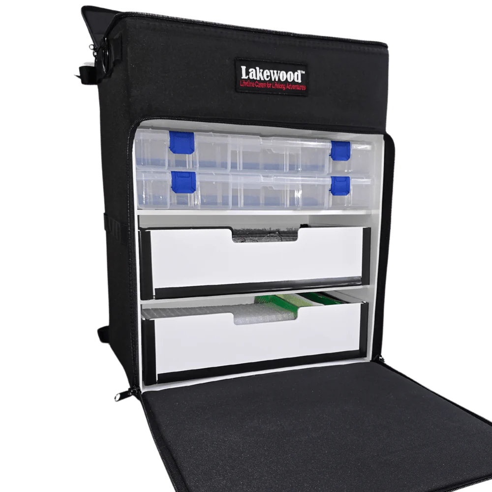 Lakewood Magnum Top Shelf Tackle Box - Black