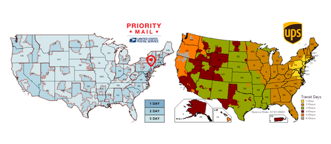 Shipping USPS & UPS Chart